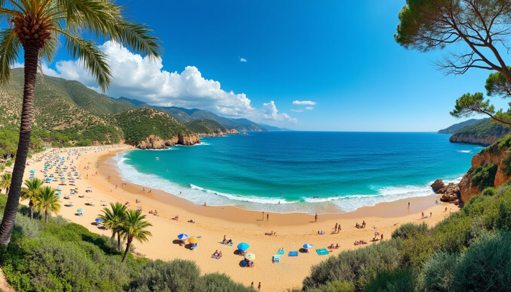 découvrez les plages incontournables de la costa dorada en 2025, un paradis ensoleillé offrant sable doré, eaux cristallines et activités variées. plongez dans les paysages magnifiques et laissez-vous séduire par ce secteur balnéaire prisé de la catalogne.