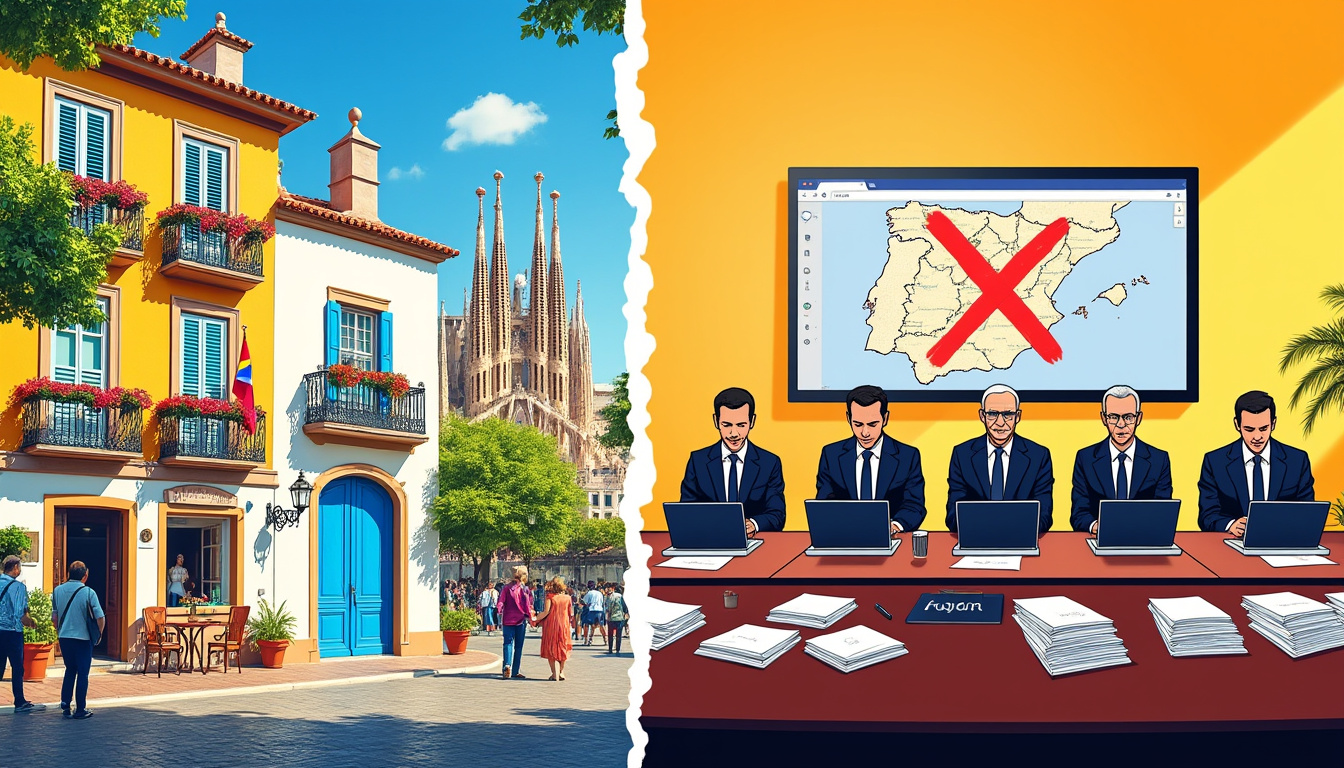 découvrez comment l'espagne intensifie ses efforts pour réguler le marché locatif en demandant à airbnb de retirer plus de 65 000 annonces. explorez les implications de cette décision pour les hôtes et les voyageurs.