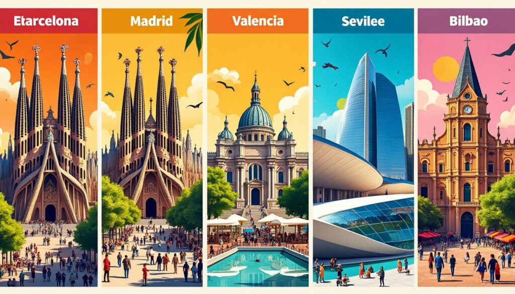 explorez notre sélection des cinq villes espagnoles essentielles pour un investissement fructueux en 2025. profitez d'opportunités lucratives dans des destinations en plein essor tout en découvrant la richesse culturelle et économique de l'espagne.