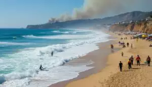 découvrez la meilleure destination de surf en espagne et suivez l'actualité récente : l'évacuation de 1 500 personnes due à un incendie aujourd'hui maîtrisé. informations et conseils pour les voyageurs et surfeurs.