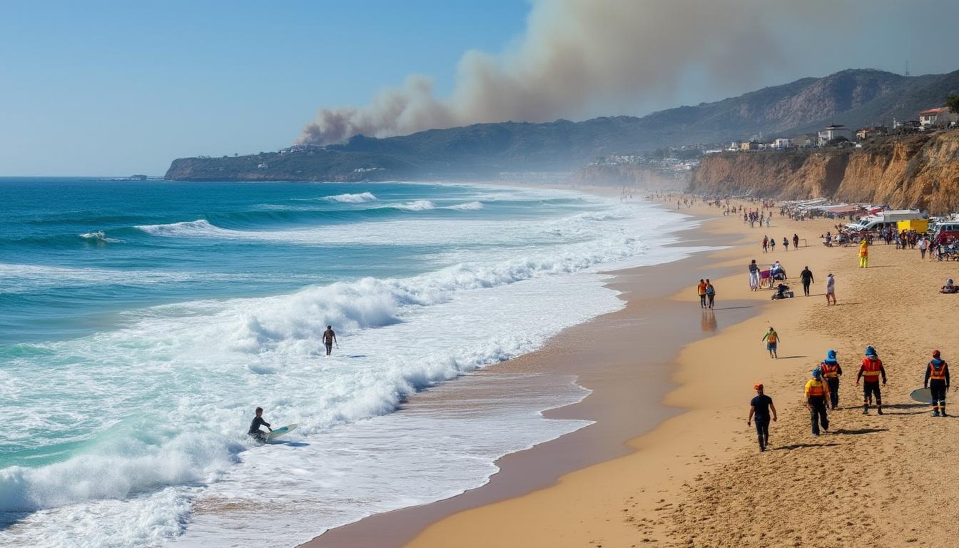 découvrez la meilleure destination de surf en espagne et suivez l'actualité récente : l'évacuation de 1 500 personnes due à un incendie aujourd'hui maîtrisé. informations et conseils pour les voyageurs et surfeurs.