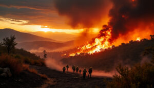 l'espagne fait face à 14 incendies majeurs touchant plusieurs régions, tandis que les autorités redoutent de nouveaux foyers. découvrez les dernières actualités sur la situation et les mesures prises.