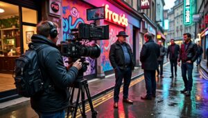 découvrez les secrets des lieux de tournage surprenants de la nouvelle série criminelle 'frauds' diffusée sur itv. plongez dans les coulisses et explorez comment des décors inattendus donnent vie à cette production captivante.