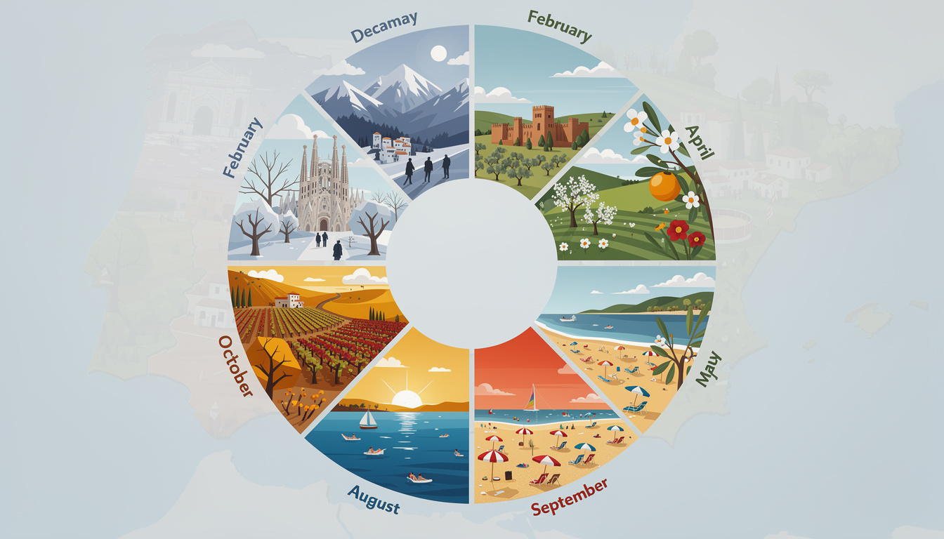 découvrez la meilleure période pour visiter l'espagne grâce à notre guide complet du climat mois par mois afin de profiter au maximum de votre séjour.