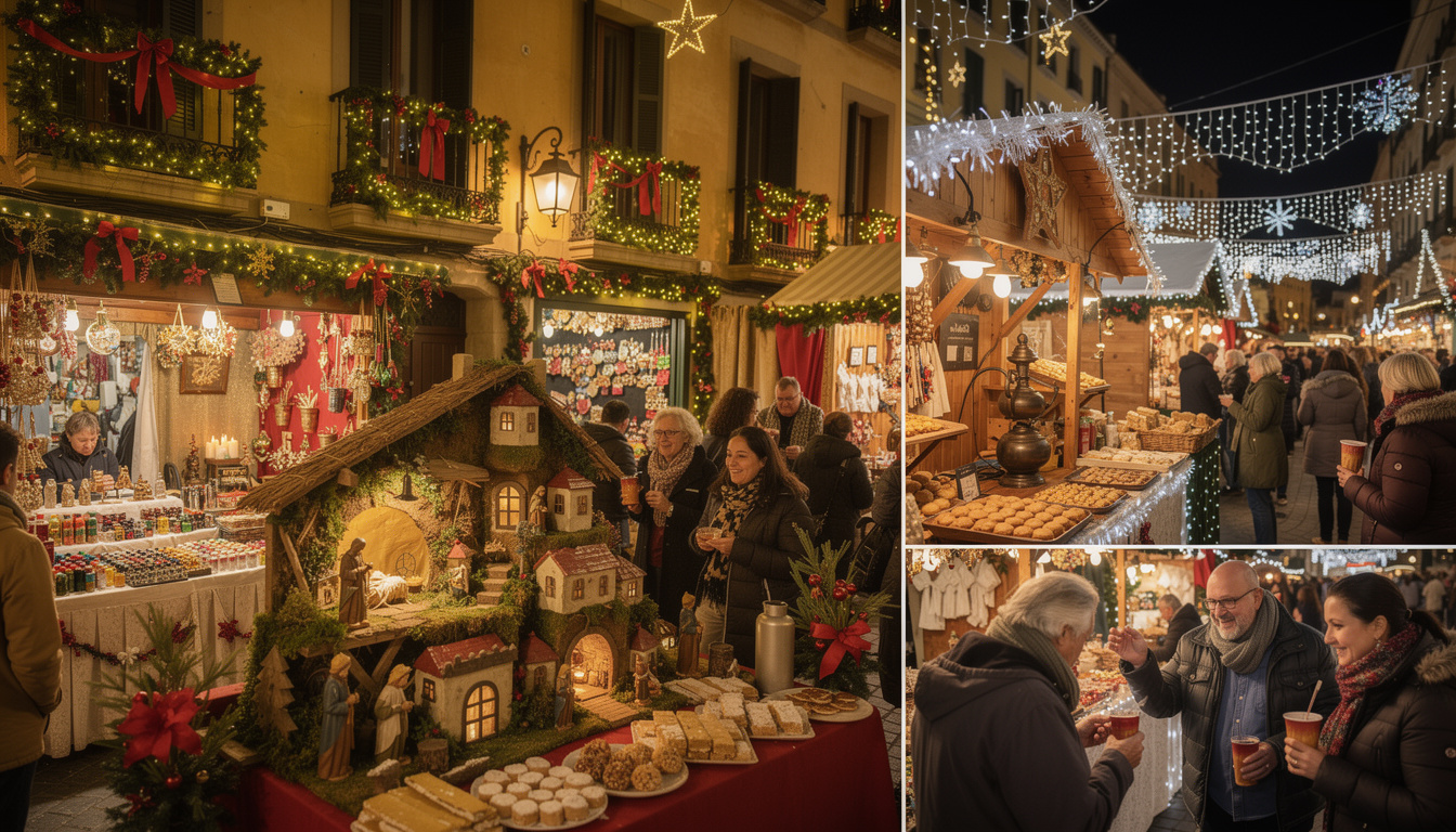 découvrez les traditions de noël en espagne, ses marchés festifs et les différences avec les célébrations françaises pour un voyage culturel unique.
