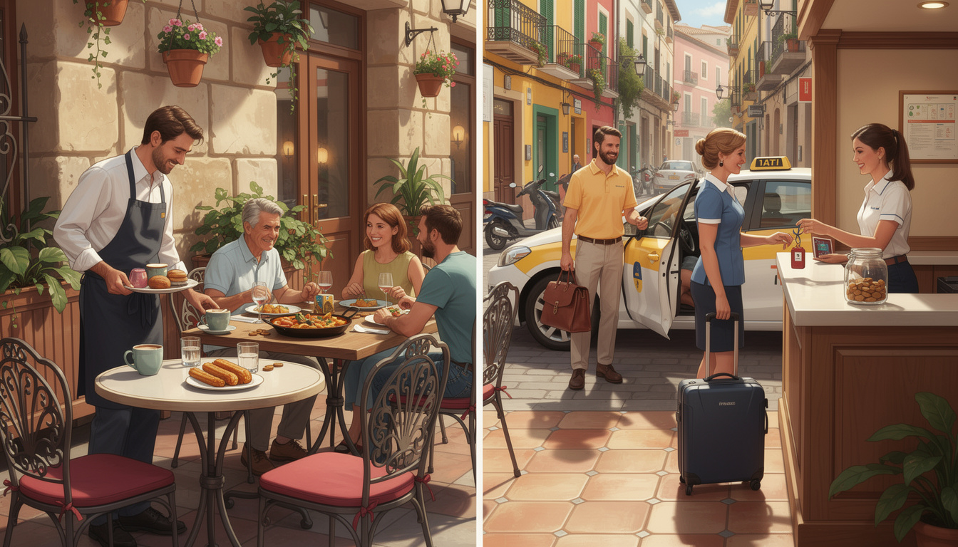 découvrez combien laisser de pourboire en espagne selon les différentes situations et coutumes locales pour bien respecter les usages.