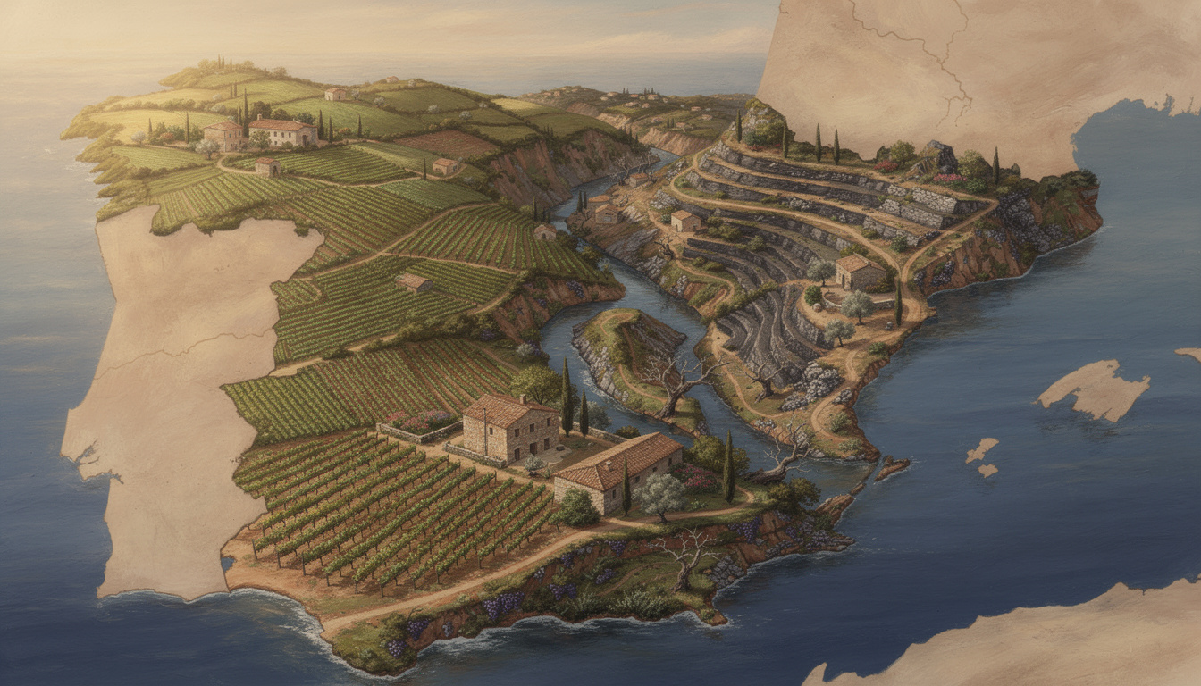 découvrez les vins d'espagne par région : explorez les saveurs uniques de rioja, ribera del duero et priorat, des terroirs réputés pour leurs crus d'exception.